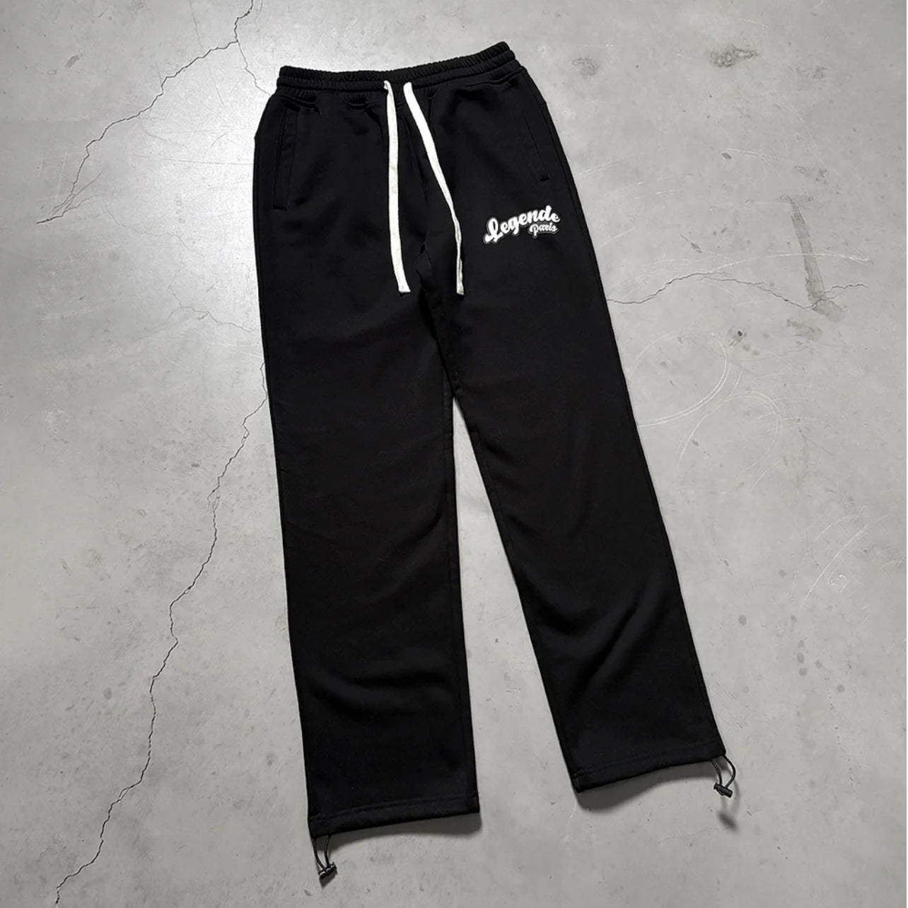 Legende Gum Logo Joggers Black
