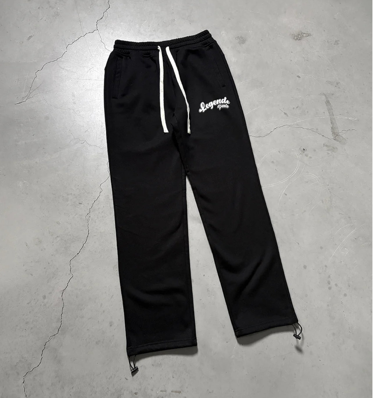 Legende Gum Logo Joggers Black
