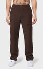 Annie Hood College Joggers Washed Brown