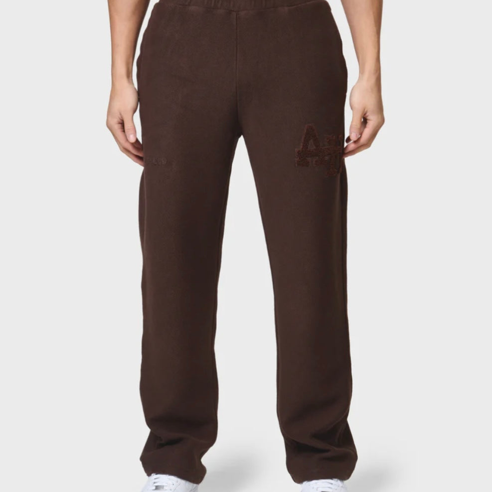ANNIE HOOD COLLEGE JOGGERS WASHED BROWN