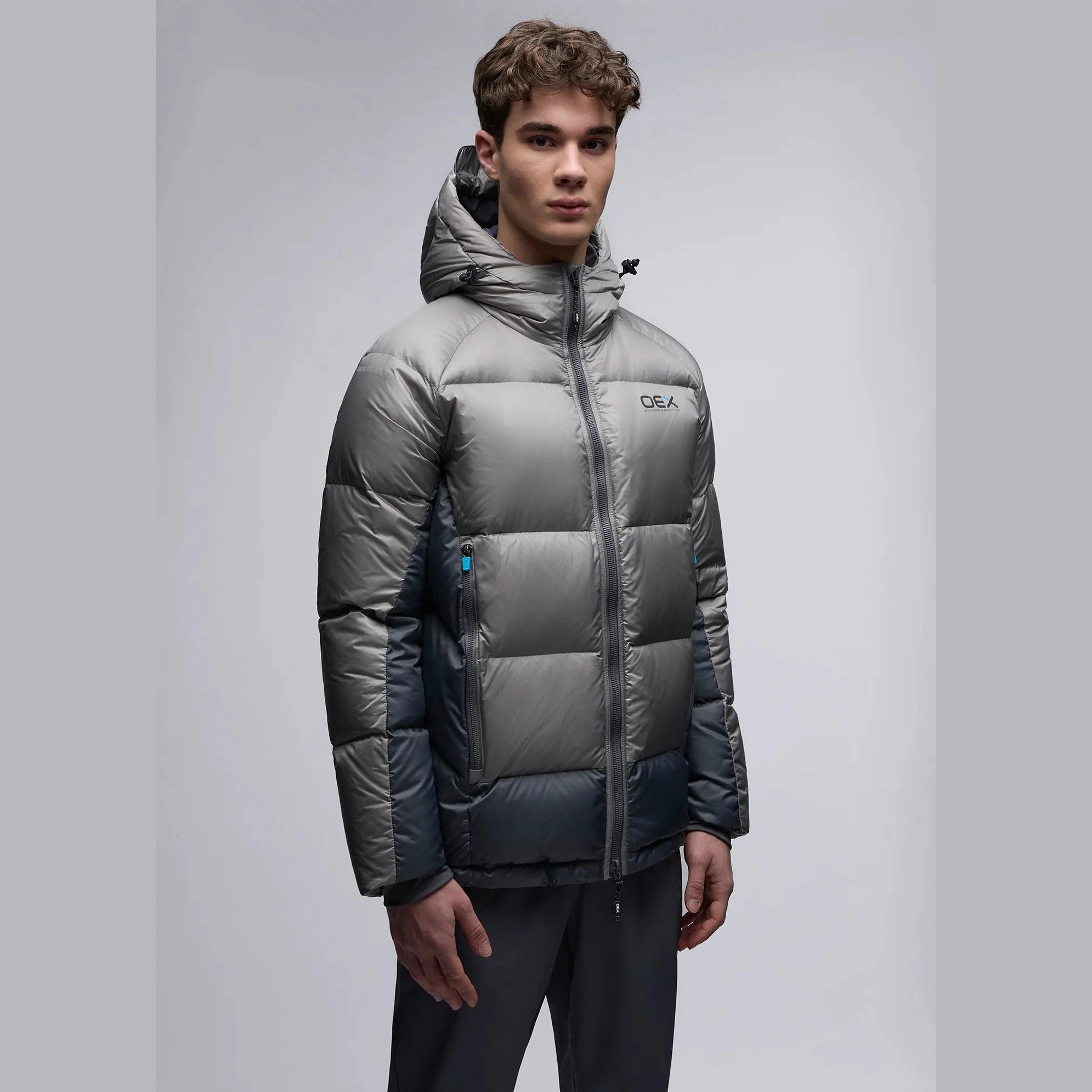 OEX NEVIS WADDED JACKET GREY