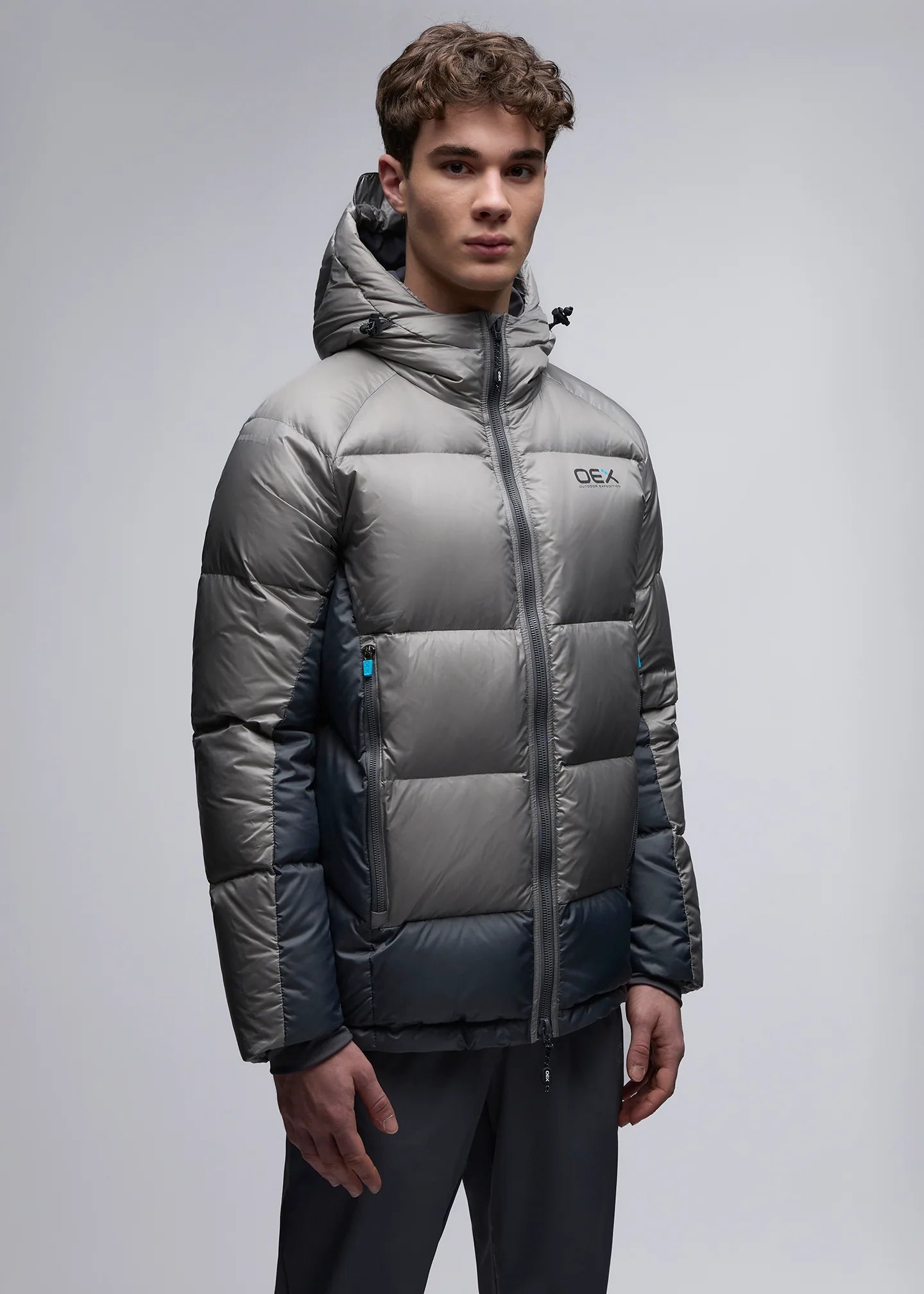 OEX NEVIS WADDED JACKET GREY