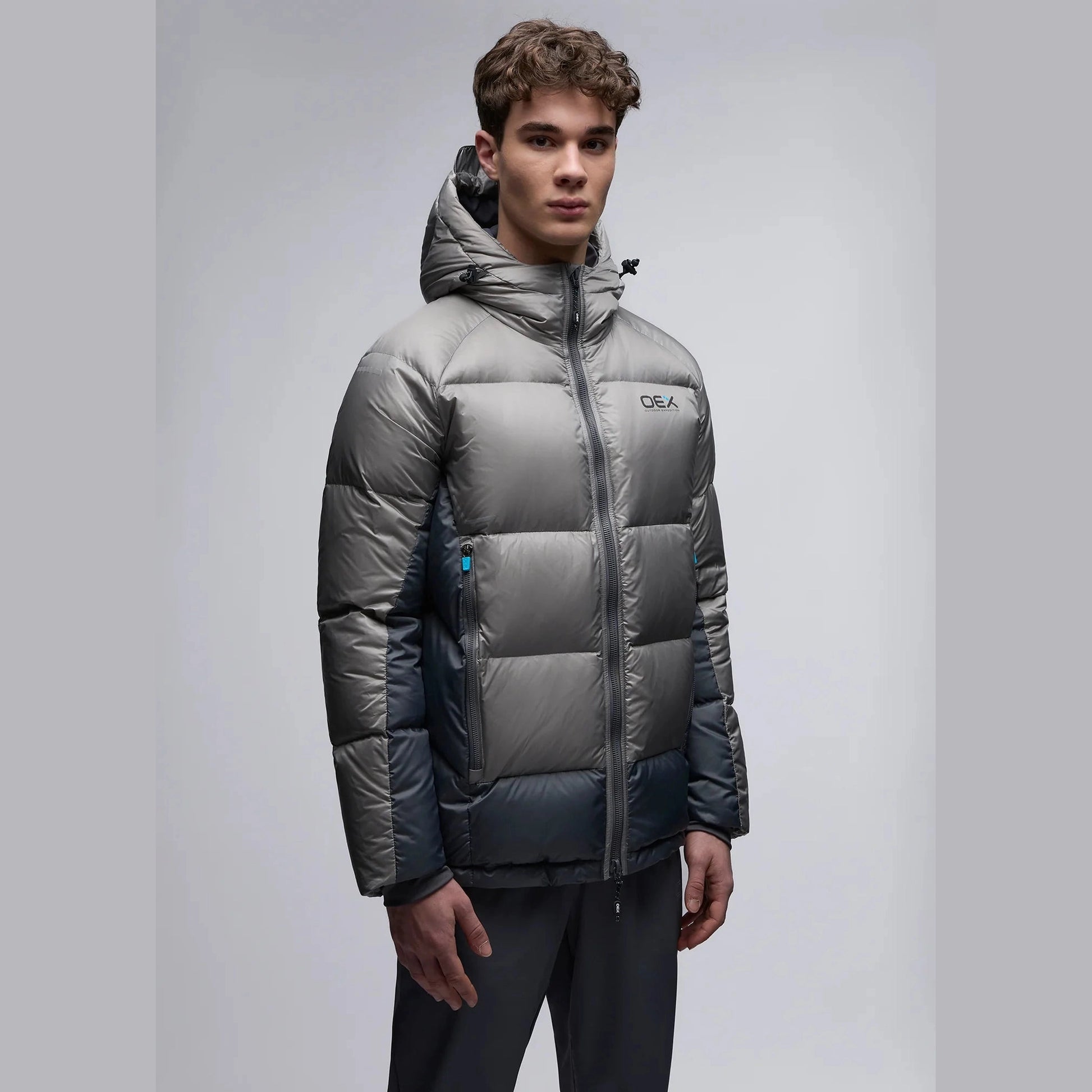 OEX NEVIS WADDED JACKET GREY