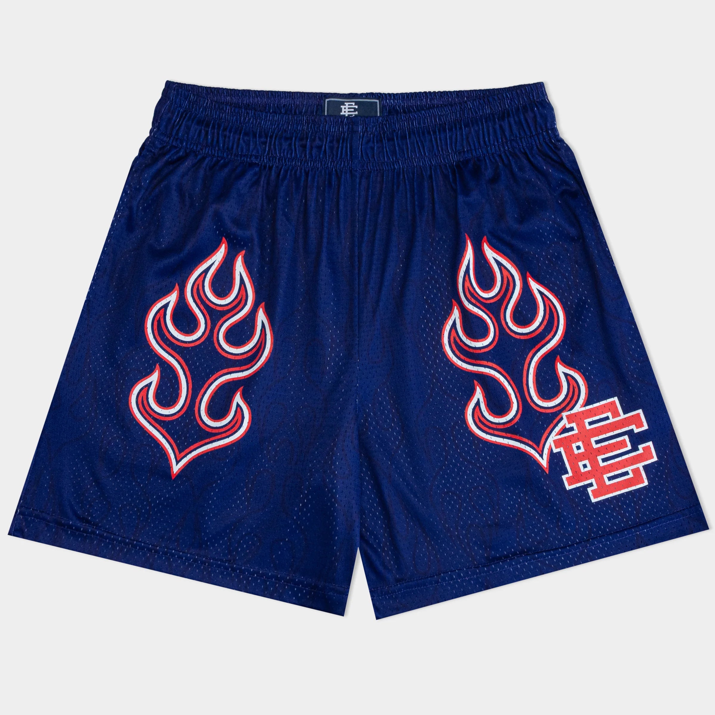 Eric Emanuel Purple Flame Shorts