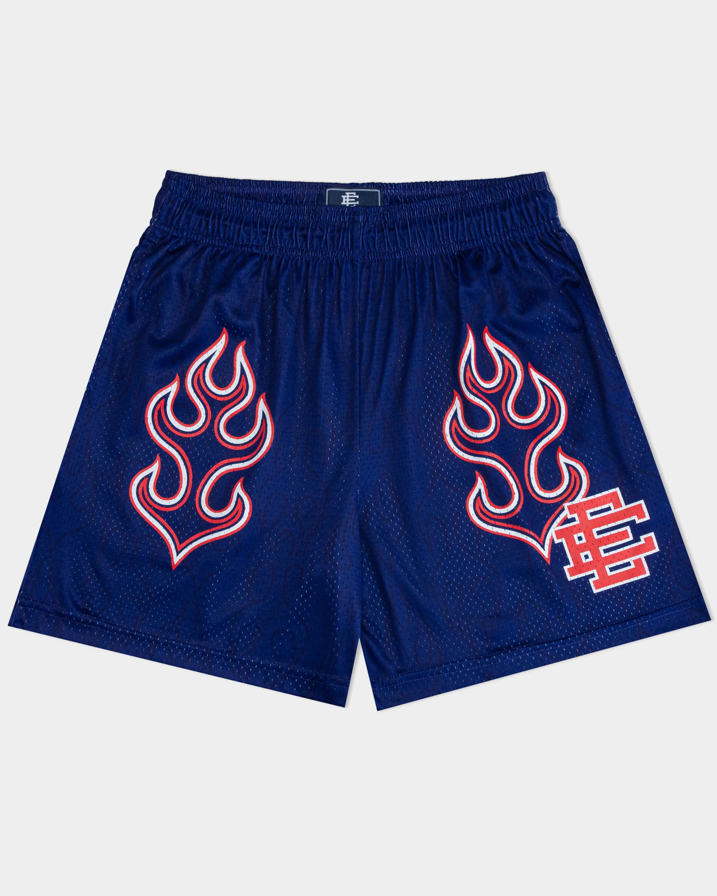 Eric Emanuel Purple Flame Shorts