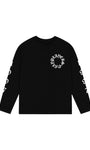PLAYERS ONLY EMBROIDERED BLACK LONG SLEEVE