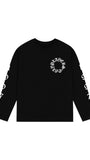 PLAYERS ONLY EMBROIDERED BLACK LONG SLEEVE