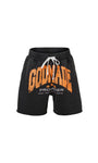 GODMADE PROVIDER WASHED BLACK SHORTS
