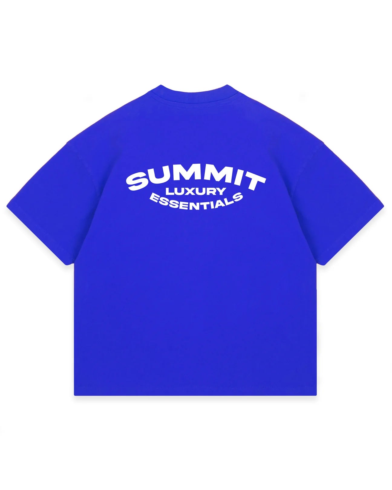 SUMMIT LUXURY ESSENTIALS T-SHIRT - COBALT BLUE