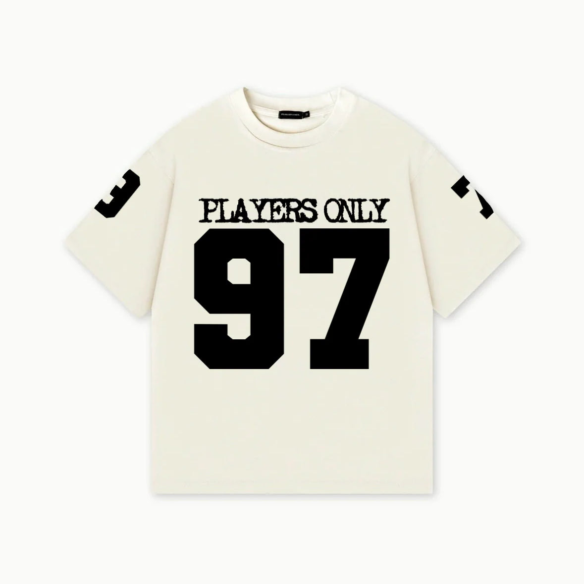 Players Only Ecru Jersey Tee