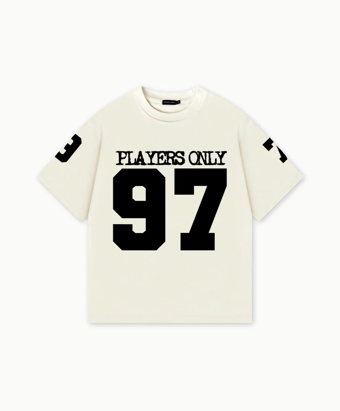 Players Only Ecru Jersey Tee