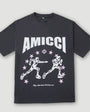 Amicci Direction Black Graphic T Shirt