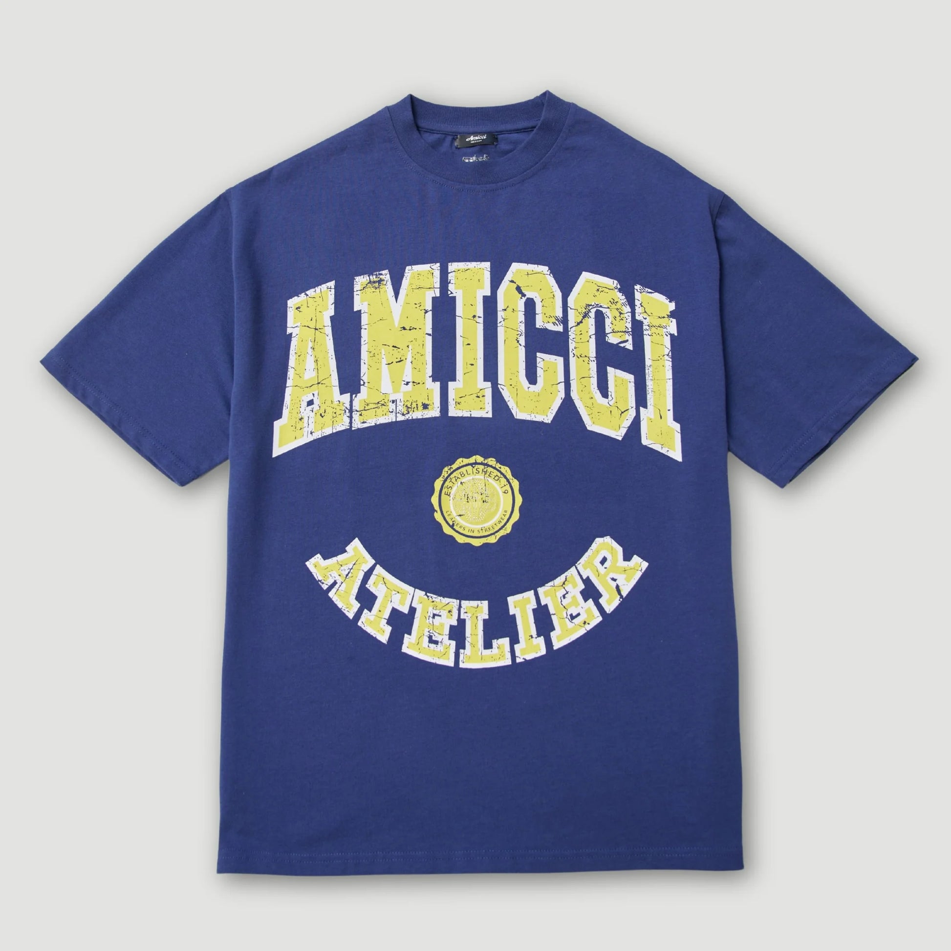 Amicci Institute T Shirt Navy