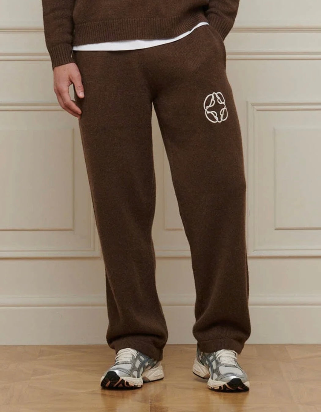 BELIER MOHAIR KNIT JOGGERS