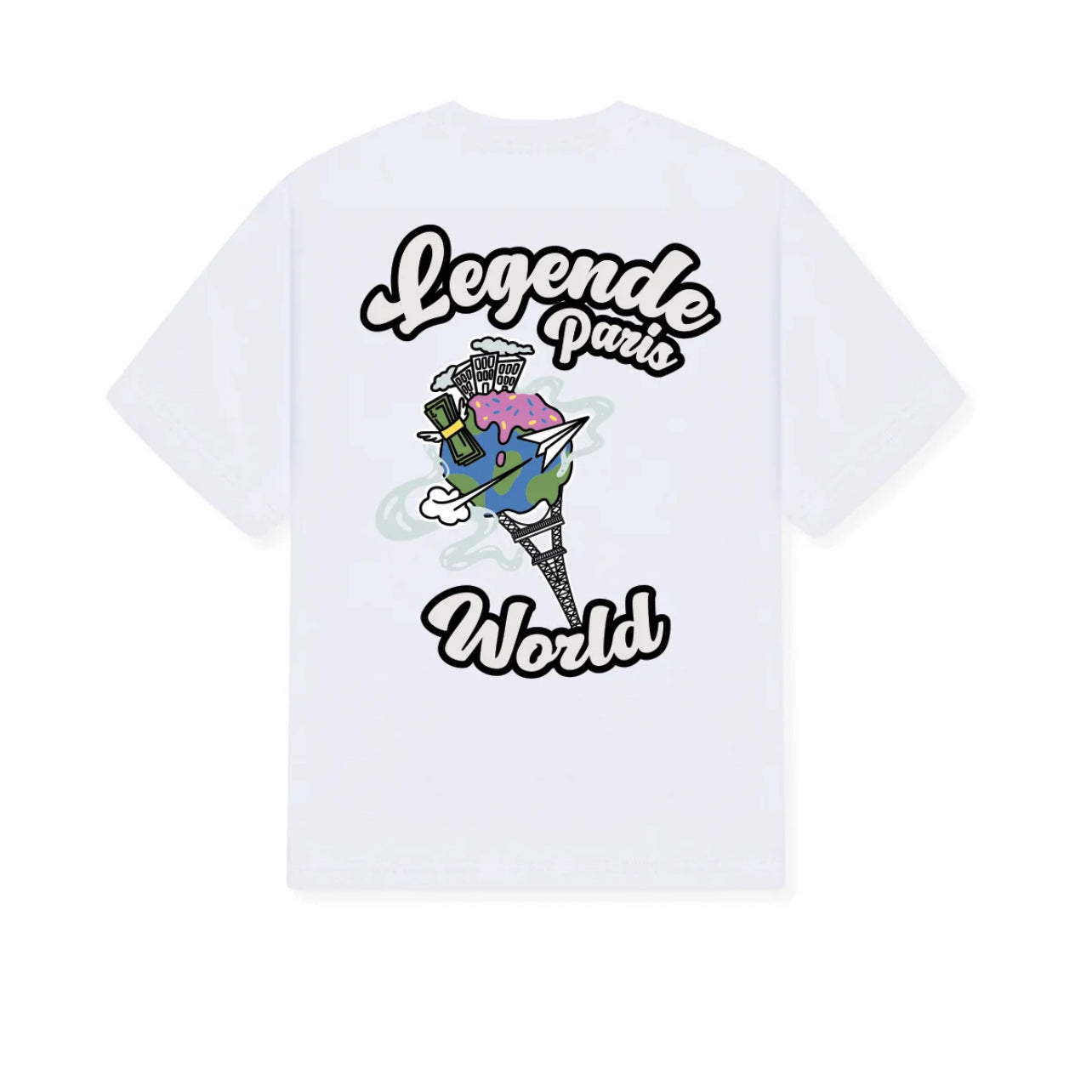 Legende Ice Cream T-Shirt White, alternate view 2