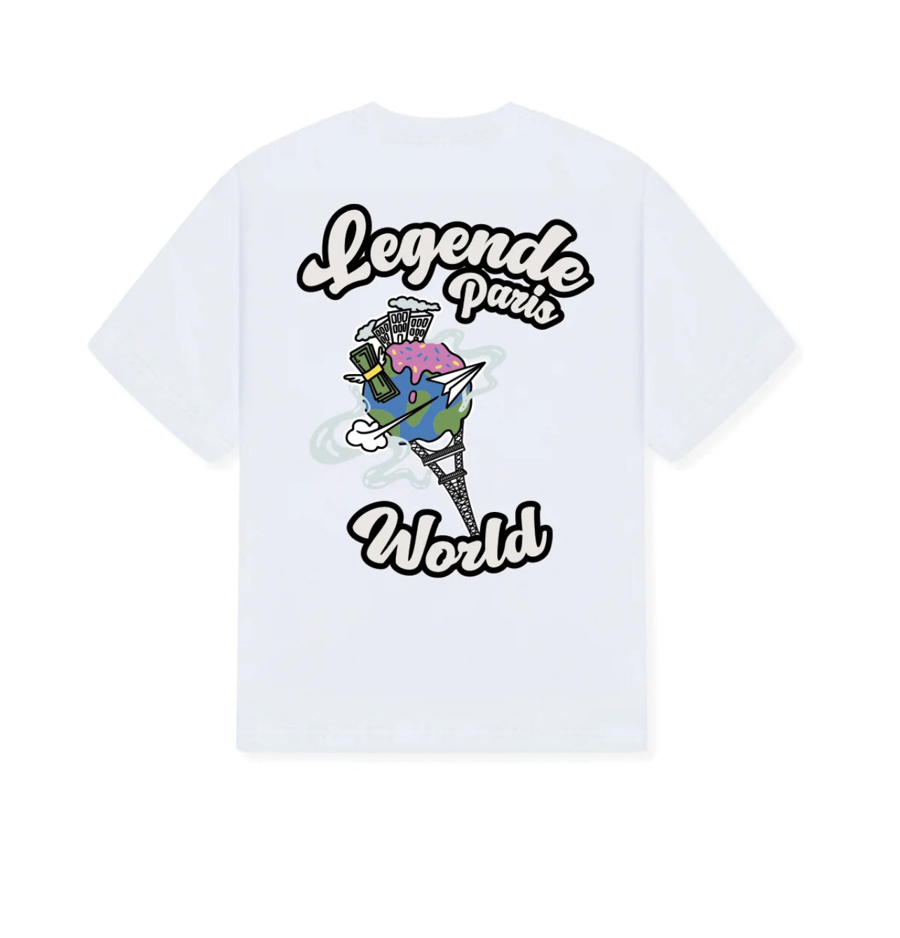 Legende Ice Cream T-Shirt White, alternate view 2