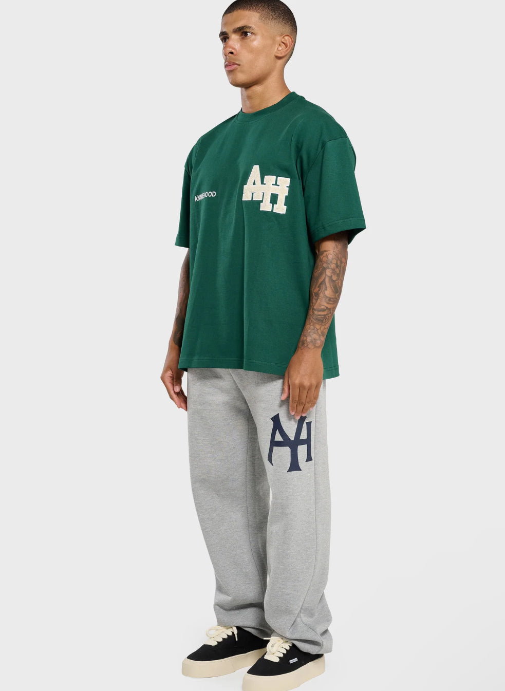 Annie Hood Forest Green T-Shirt, alternate view 2