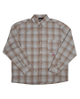 Cherry Location Flannel Shirt Brown
