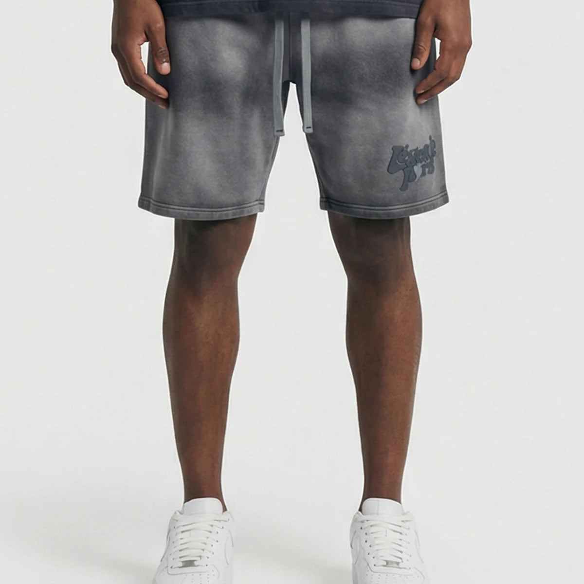 LEGENDE LND GRADIENT SHORT CHARCOAL WASH