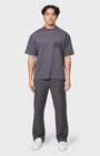 Annie Hood College T Shirt Washed Black