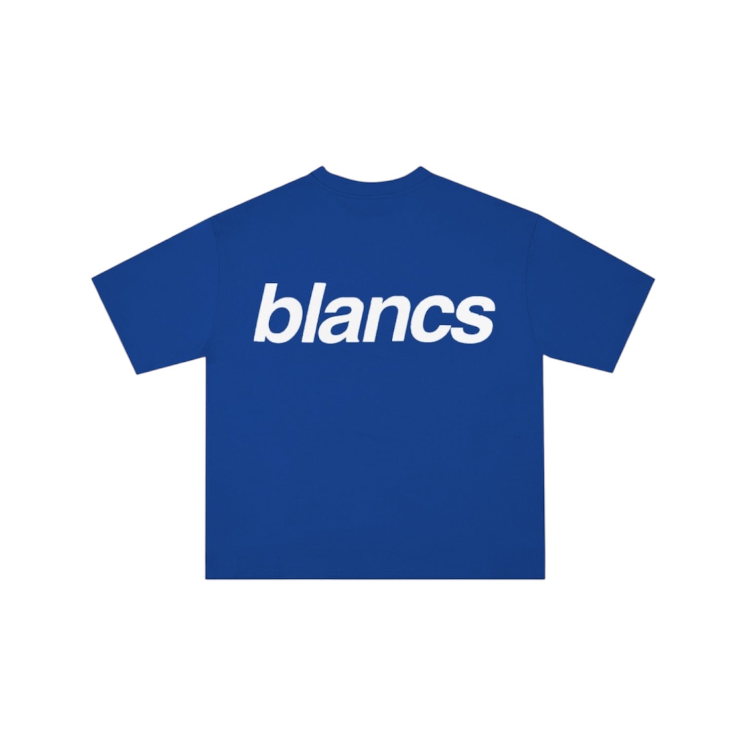 BLANCS WAFFLE KNIT SHORT SLEEVE BLUE