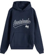 Annie Hope Baseball Logo Navy Pullover Hoodie