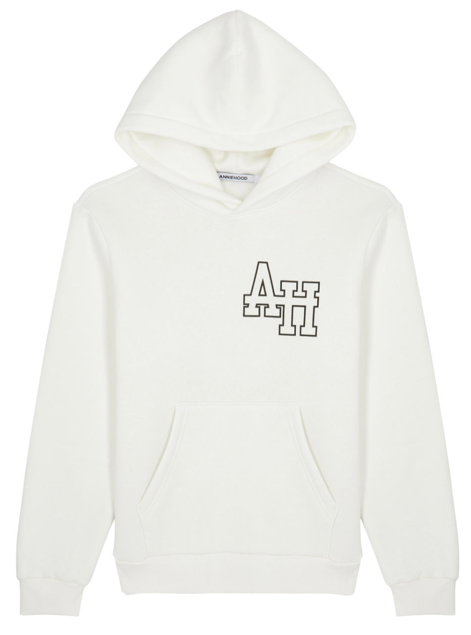 Annie Hood College Hoodie (White)