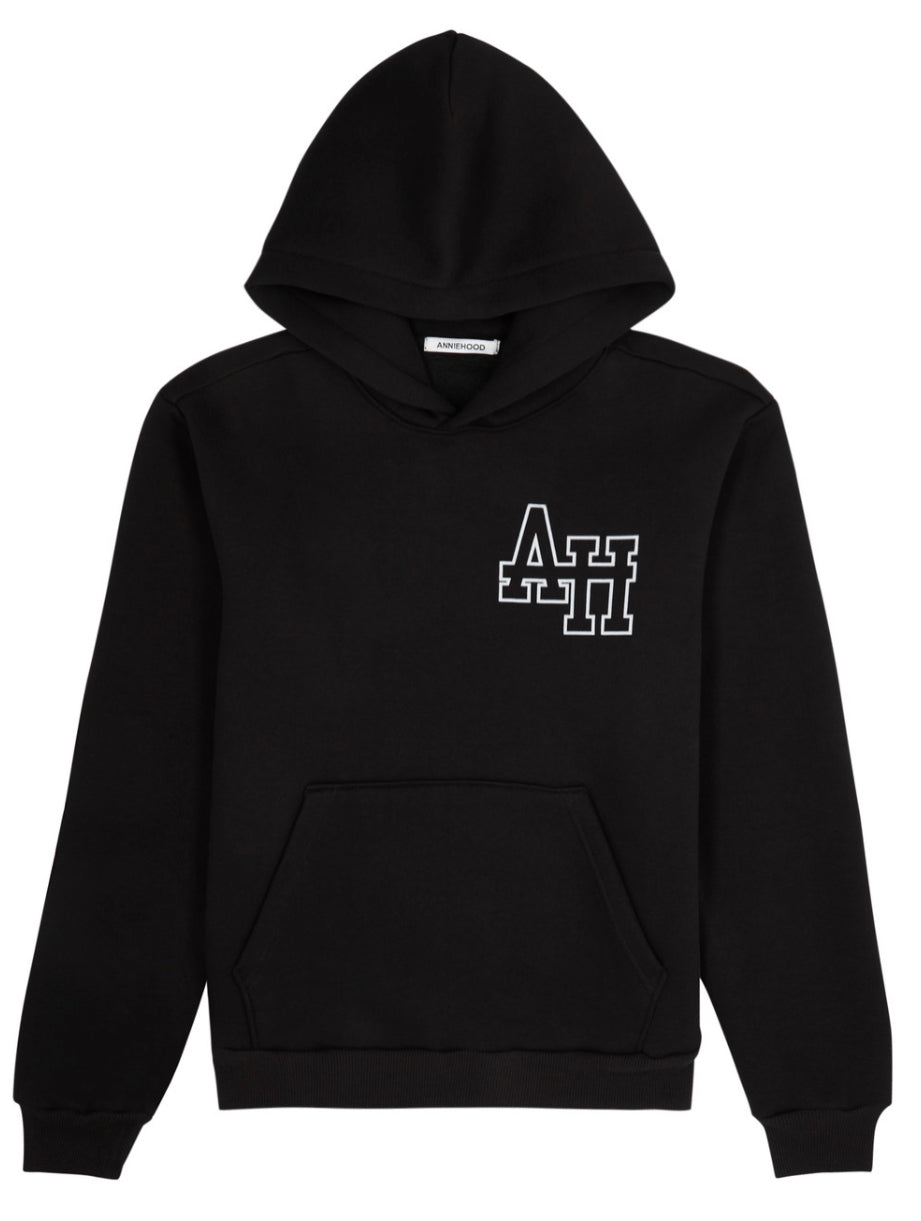 Annie Hood College Hoodie (Black)