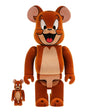 Bearbrick Tom and Jerry: Jerry Flocky 100% & 400% Set