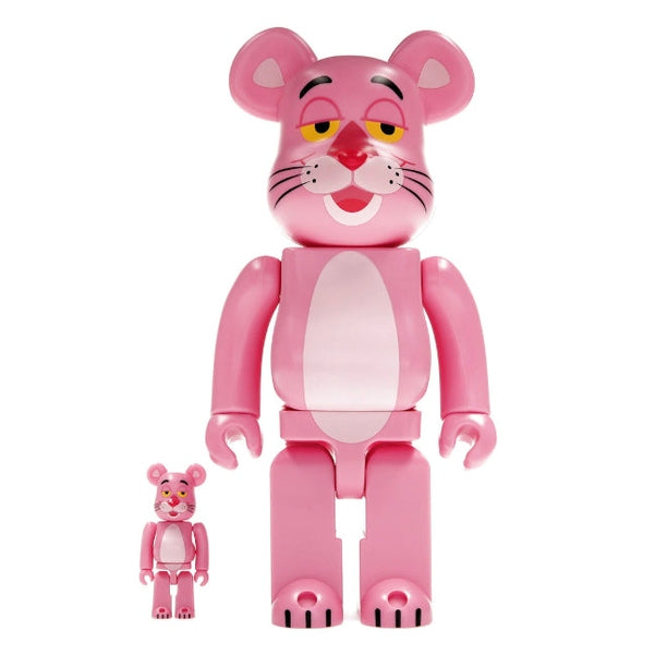 Bearbrick Pink Panther 100% & 400% Set