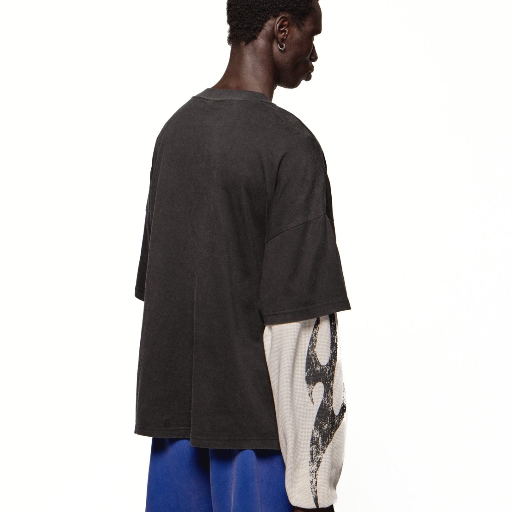 Godmade Turbo Long Sleeve - Washed Black, alternate view 2