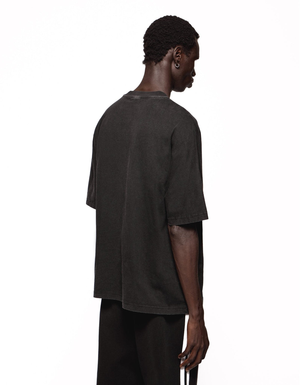 Godmade Metallic GM T Shirt - Washed Black, alternate view 2