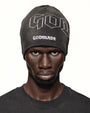 Godmade Burnout Beanie - Washed Black