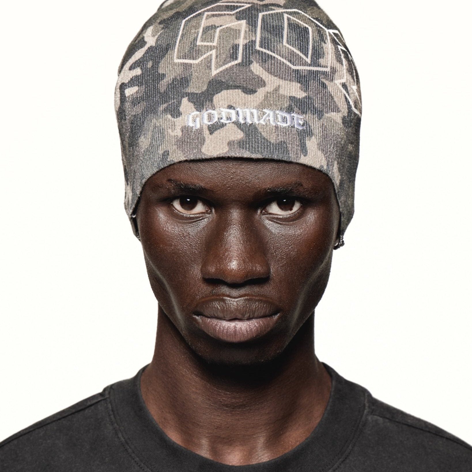 Godmade Burnout Beanie - Camo