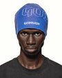 Godmade Burnout Beanie - Washed Blue