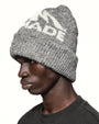Godmade GM Logo Wool Beanie - Ashen Grey, alternate view 2