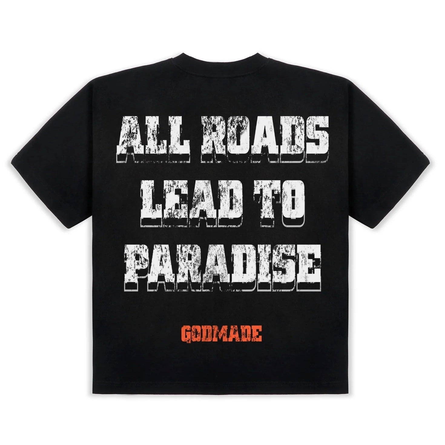 Godmade Path Of Prosperity Black Tee, alternate view 2