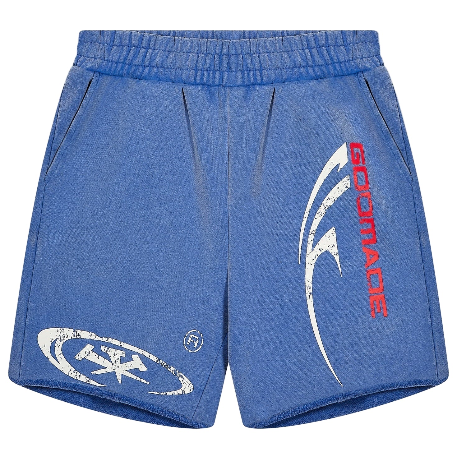 Godmade Road To Paradise Blue Shorts