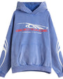 Godmade Road To Paradise Hoodie Washed Blue