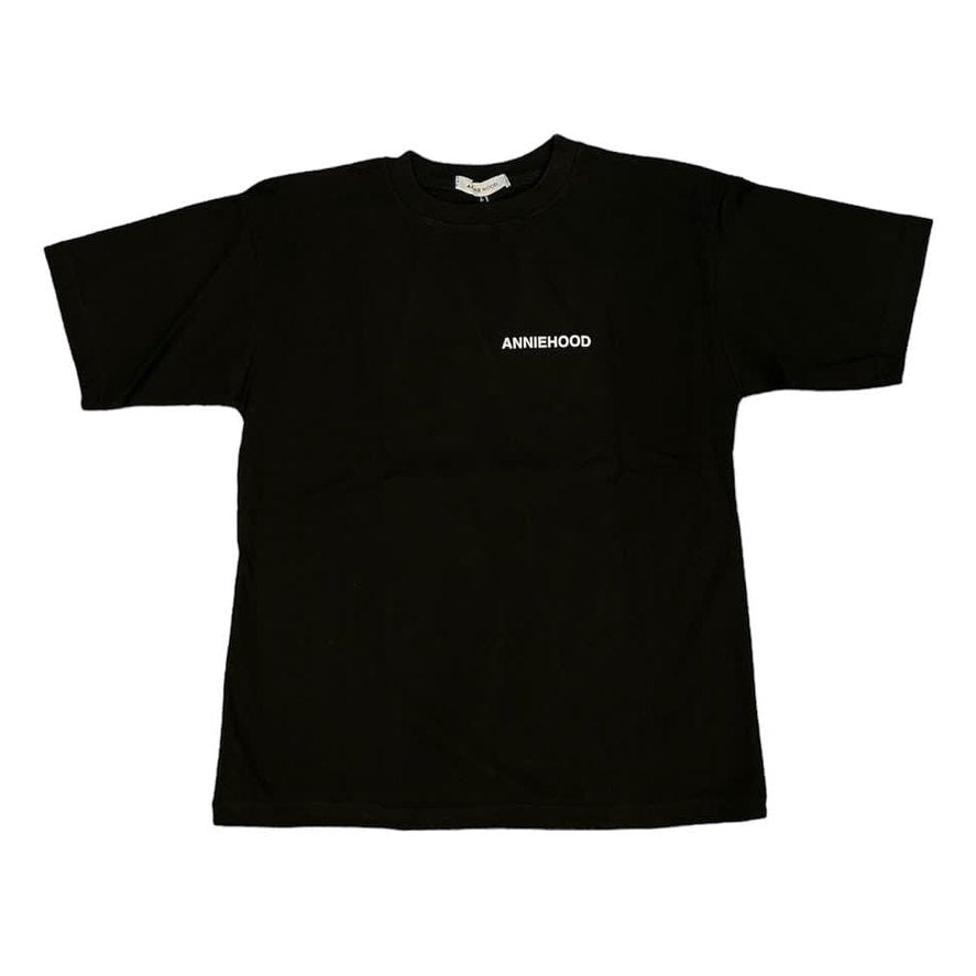 Annie Hood Logo T-Shirt (Black)