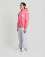 Annie Hood College Logo Hoody (Pink)