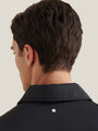 Peckham Rye Mason Light Padded Bomber Jacket in Black, alternate view 6