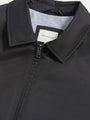 Peckham Rye Mason Light Padded Bomber Jacket in Black, alternate view 8