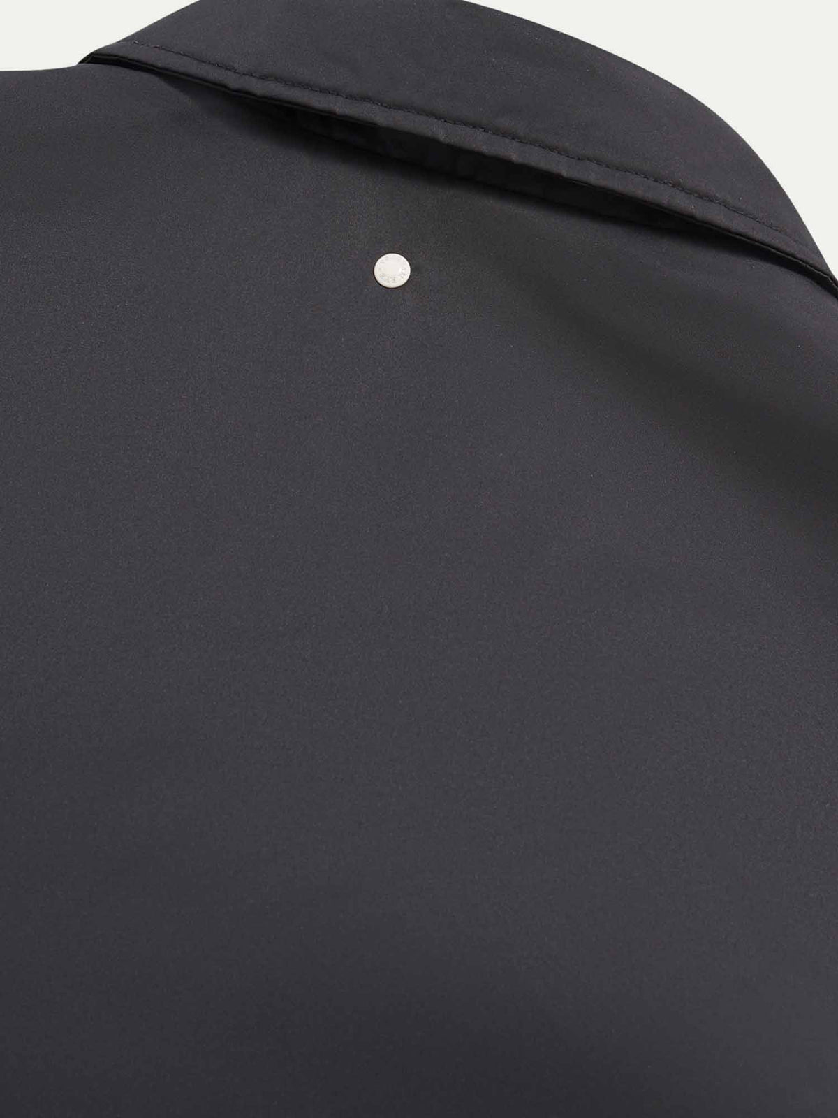 Peckham Rye Mason Light Padded Bomber Jacket in Black, alternate view 9