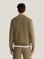 Peckham Rye Milano Cardigan Knit Bomber in Tea Leaf, alternate view 5