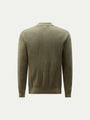 Peckham Rye Milano Cardigan Knit Bomber in Tea Leaf, alternate view 9