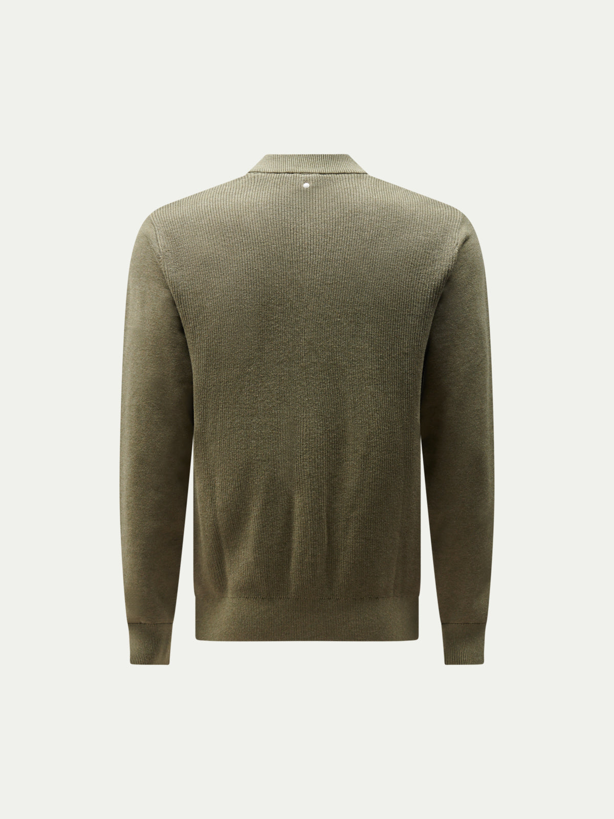 Peckham Rye Milano Cardigan Knit Bomber in Tea Leaf, alternate view 9