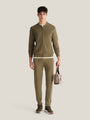 Peckham Rye Milano Knit Jogger in Tea Leaf, alternate view 2