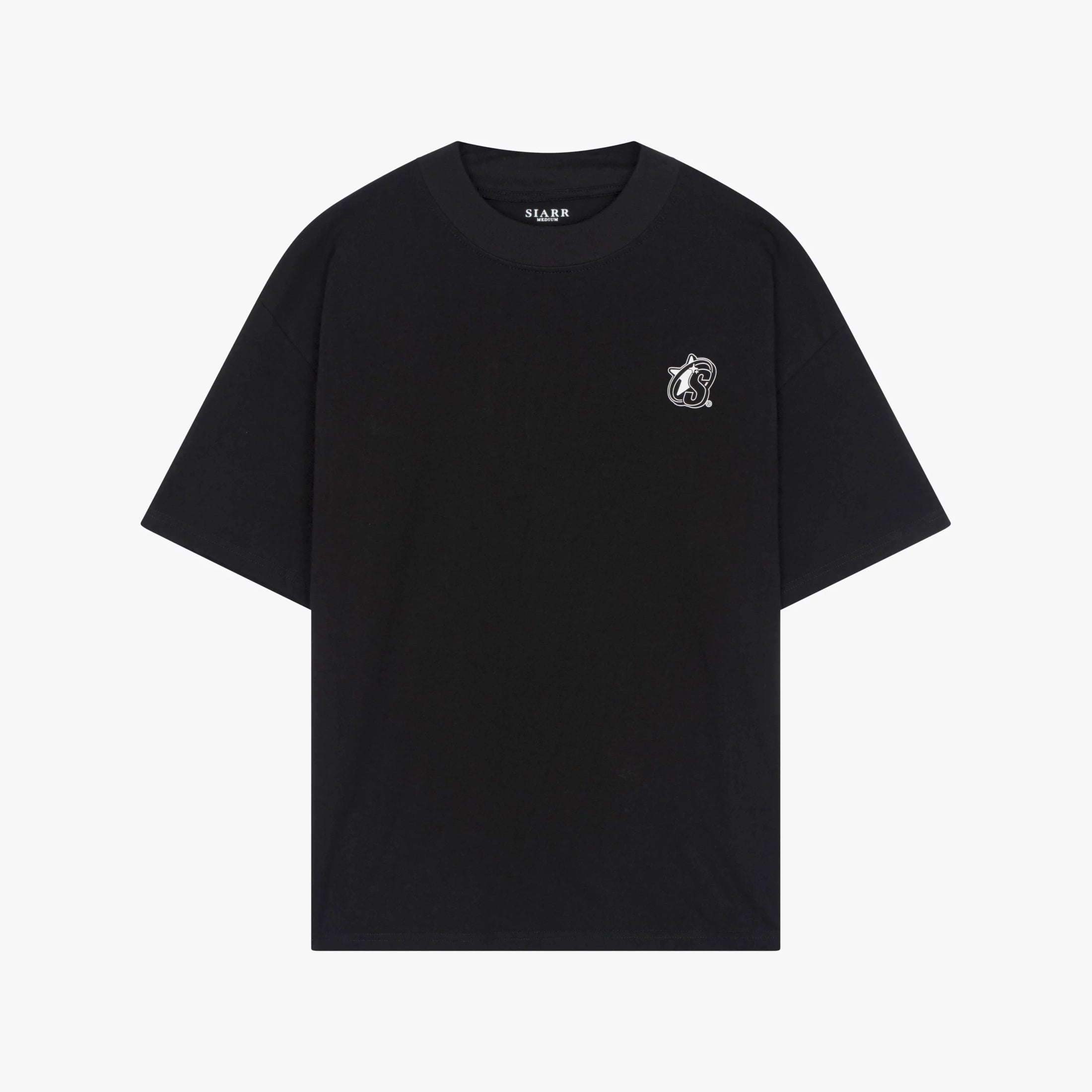Siarr S Logo T Shirt Black