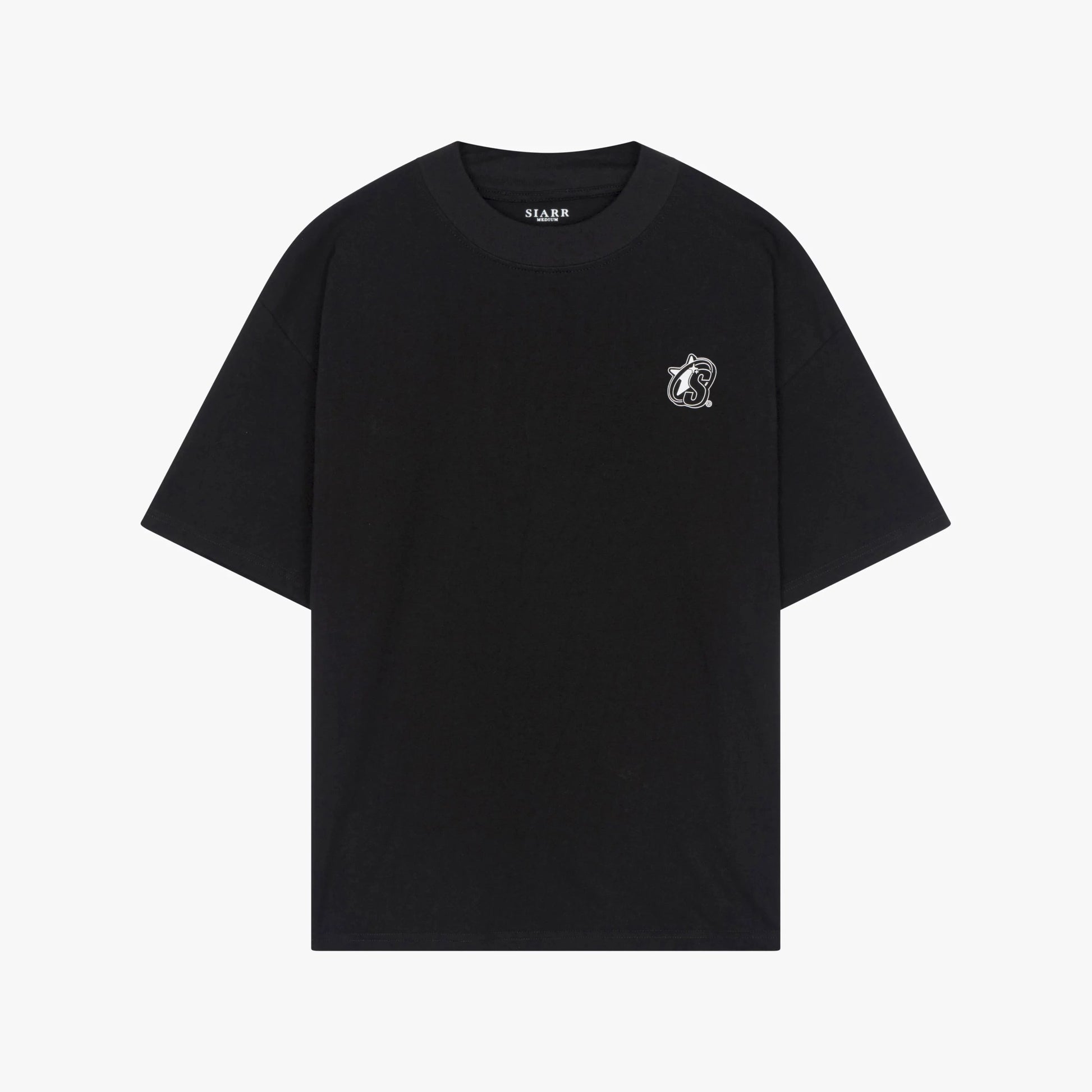Siarr S Logo T Shirt Black